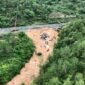 Jalan tol runtuh pada Rabu dini hari di Guangdong, Cina. Wang Ruiping/Xinhua