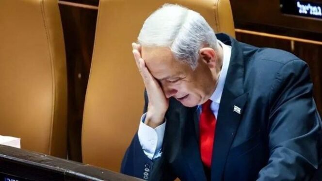 
 Perdana Menteri Israel Benjamin Netanyahu. Israel dilaporkan dilanda kepanikan di tataran warganya hingga pemimpin politik dan pemerintahan setelah Iran bersumpah akan membalas serangan Israel ke konsulatnya di Damaskus, Suriah, Senin (1/4/2024). 