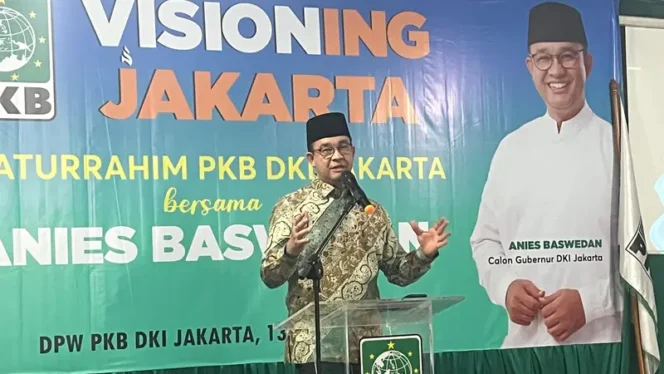 
 Resmi, Anies Baswedan Terima Pinangan DPW PKB DKI Maju Pilgub Jakarta 2024