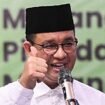 Gubernur DKI Jakarta periode 2017-2022 Anies Baswedan memberikan sambutan saat menghadiri acara tasyakuran Harlah ke-26 PKB di Jakarta, Minggu, 21 Juli 2024. Harlah ke-26 PKB tersebut mengangkat tema Menang Pilkada Menangkan Rakyat. ANTARA/Rivan Awal Lingga