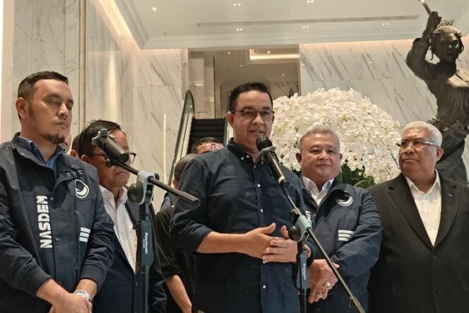 
 NasDem Resmi Usung Anies Jadi Cagub DKI di Pilkada 2024