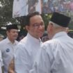 Anies bersama jajaran Kopassindo. (Dwi Rahmawati/detikcom)